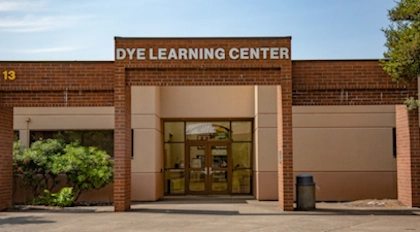 Photo of the Dye Learning Center building