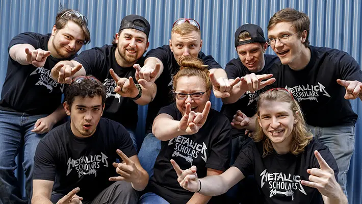 CCC rocks on for year five of Metallica Scholars initiative